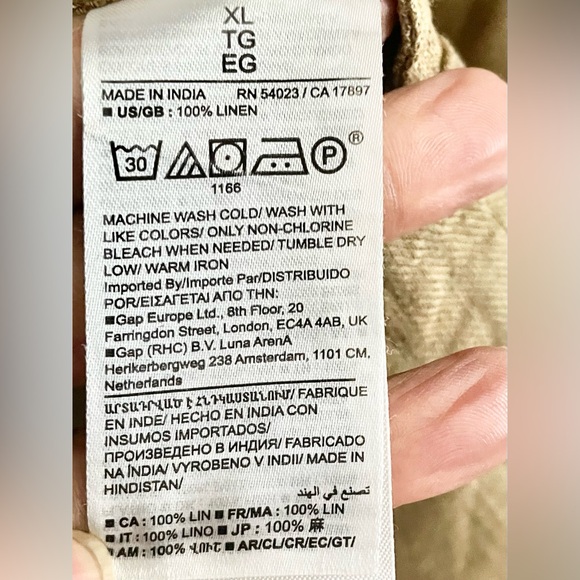 NWOT-BANANA REPUBLIC Textured European Line Kaftan Mini Dress Size XL - Picture 12 of 13